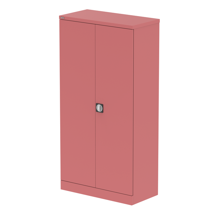 EE - Qube Stationery 2 Door Cupboard With Shelf