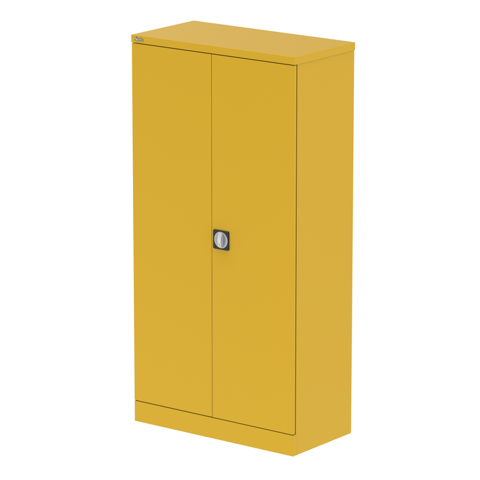 EE - Qube Stationery 2 Door Cupboard With Shelf
