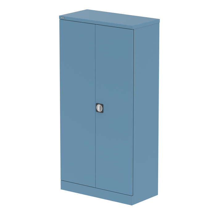EE - Qube Stationery 2 Door Cupboard With Shelf