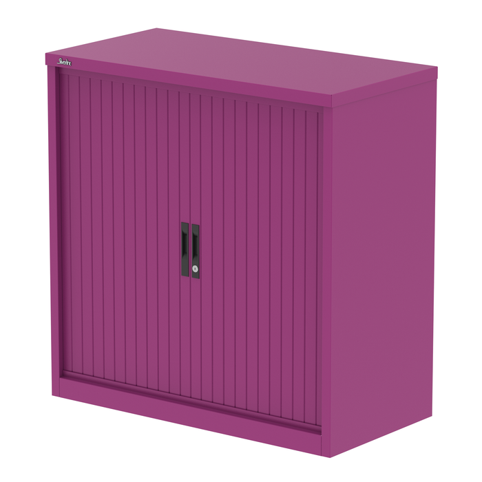 EE - Qube Side Tambour Cupboard
