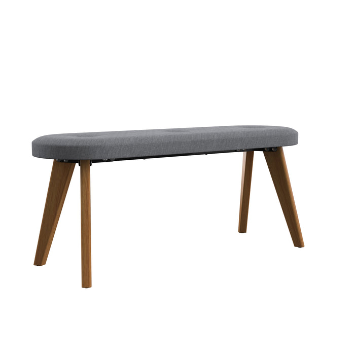 Plateau Button Top Bench | Unlimited Fabric Band 1