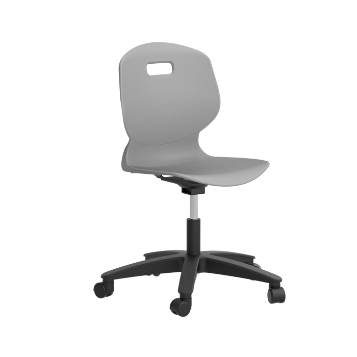 Arc Swivel Tilt Chair | Grey