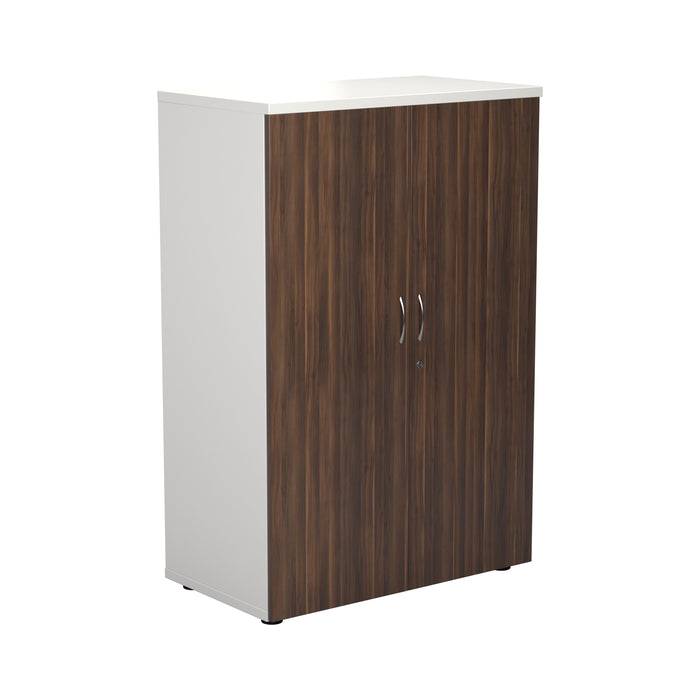 Wooden Cupboard (FSC) | 1200 | Dark Walnut/White