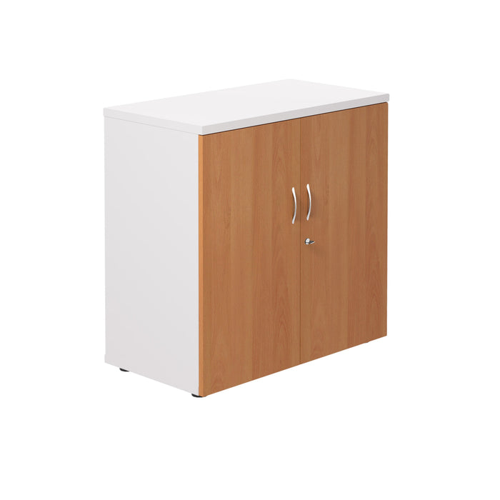 Wooden Cupboard (FSC) | 800 | Beech/White