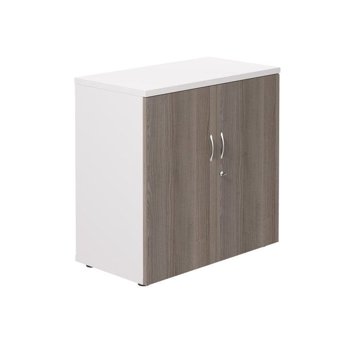 Wooden Cupboard (FSC) | 800 | Grey Oak/White