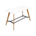 Plateau Poseur Rectangular Table | 1400 X 1000 | White