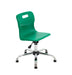 Titan Swivel Junior Chair Green Glides