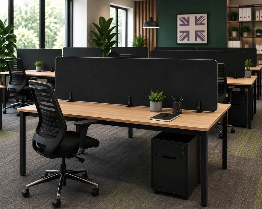 OE - Air Desktop Screen - 400mm High