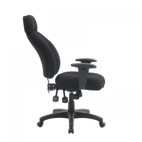 Avon - 24 Hour High Back 3 Lever Operator Chair with Height Adjustable Arms