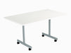 One Eighty Tilting Rectangular Table 1400 X 800 White