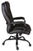 Teknik Goliath Heavy Duty Black Bonded Leather Faced Executive Office Chair Matching Padded Armrests - image 3