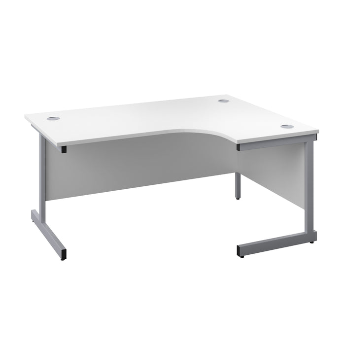 Single Upright Right Hand Radial Desk