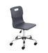 Titan Swivel Senior Chair Charcoal Castors