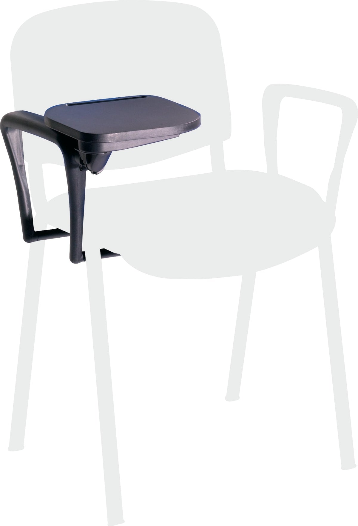 Universal Plastic Tablet With Tablet And Arm | UK Office Furniture