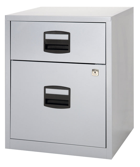 Bisley A4 Mobile Home 2 Drawer Filer Grey