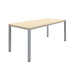 Fraction Infinity Meeting Table 180 X 80 Maple Silver Legs