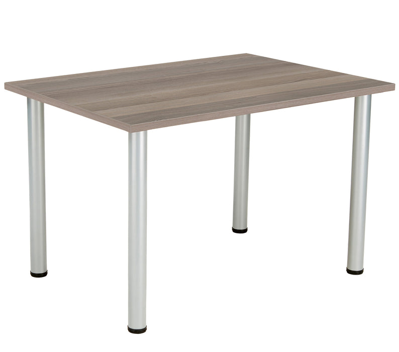 One Fraction Plus Rectangular Meeting Table 1280 Grey Oak