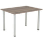 One Fraction Plus Rectangular Meeting Table 1280 Grey Oak