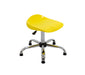 Titan Swivel Senior Stool Yellow Glides