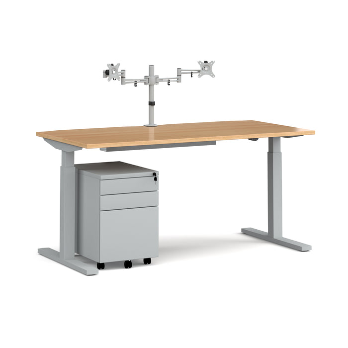 Elev8 Mono Sit/Stand Workstation Bundle