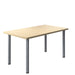 One Fraction Plus Rectangular Meeting Table 1480 Maple