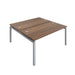 Telescopic 2 Person Dark Walnut Bench With Cable Port 1200 X 800 Silver