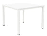 Fraction Infinity Meeting Table 140 X 140 White White Legs