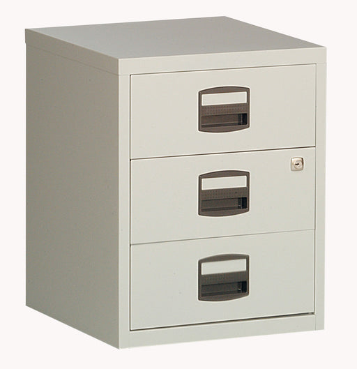 Bisley A4 Mobile Home 3 Drawer Filer Grey