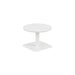 Contract Low Table White With White Leg 600Mm