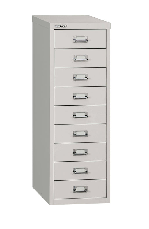 Bisley 9 Drawer Home 39 Series Steel Goose Grey Multidrawer Default Title