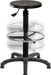 Teknik Polly Stool With Deluxe Ring Kit Conversion Easy Clean Seat and Movable Footring