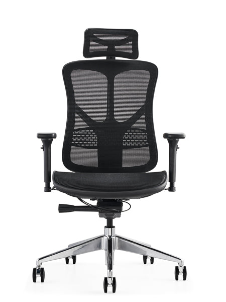 F94-101 Chair Package with Ergo Head Rest - All Mesh