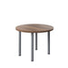 One Fraction Plus Circular Meeting Table 1000 Dark Walnut