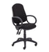 Calypso 2 High Back Operator Chair Black Fixed Arms