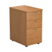 Desk High 3 Drawer Pedestal Nova Oak 600