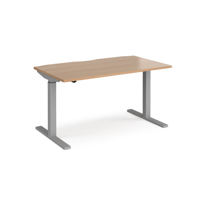 Elev8 Mono straight sit-stand desk 800mm deep