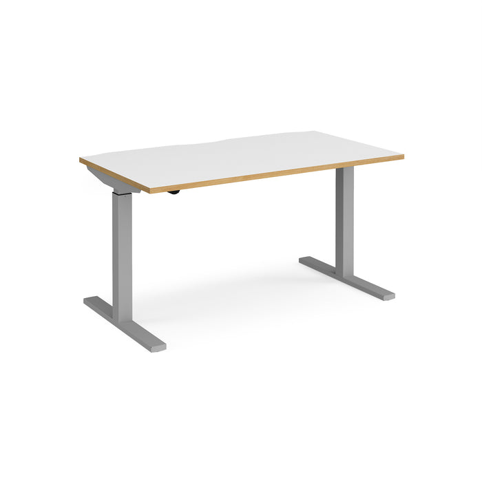 Elev8 Mono straight sit-stand desk 800mm deep