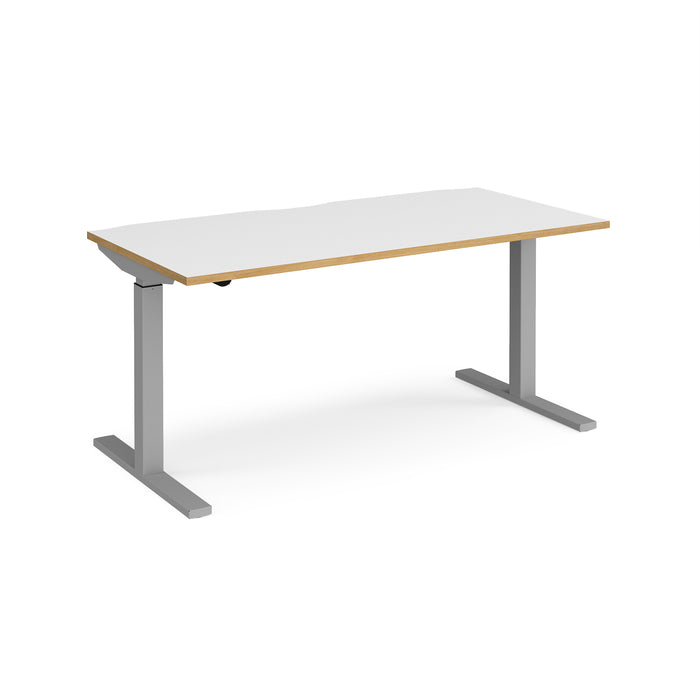 Elev8 Mono straight sit-stand desk 800mm deep