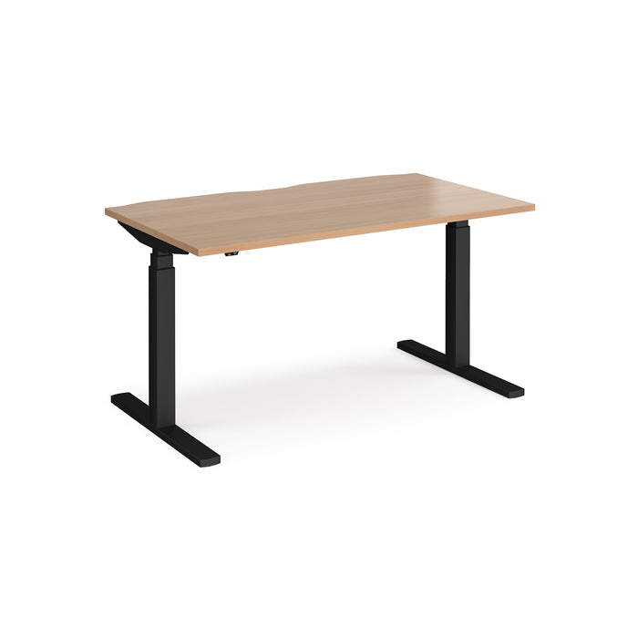 Elev8 Touch straight sit-stand desk 800mm deep