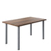 One Fraction Plus Rectangular Meeting Table 1480 Dark Walnut