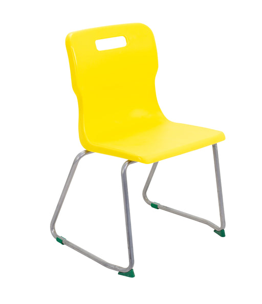 Titan Skid Base Size 5 Chair Red