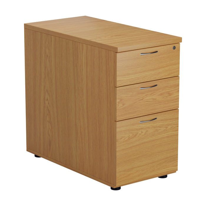 Desk High 3 Drawer Pedestal Nova Oak 800