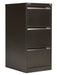 Bisley 3 Drawer Classic Steel Filing Cabinet Black