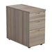 Desk High 3 Drawer Pedestal Grey Oak 800