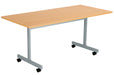 One Eighty Tilting Rectangular Table 1600 X 700 Beech