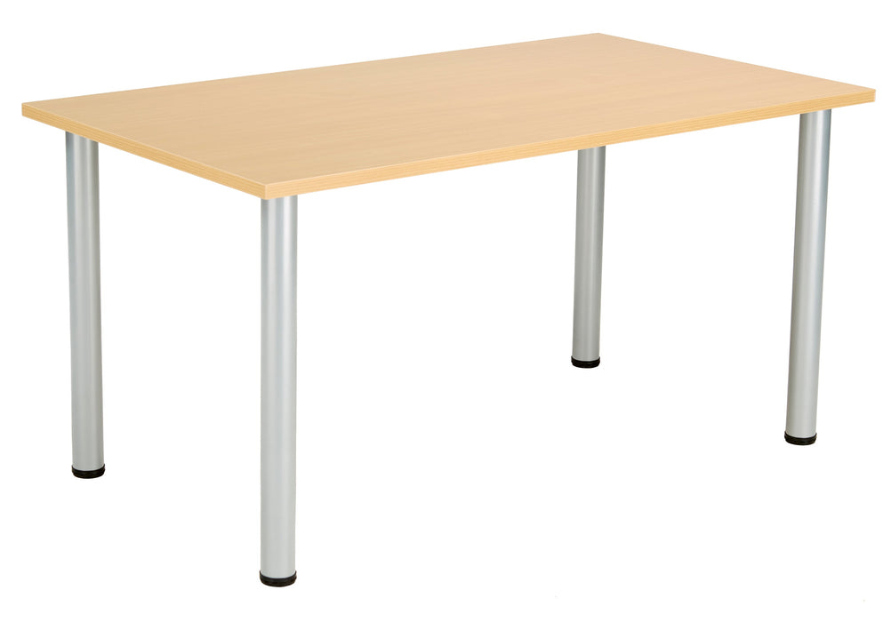 One Fraction Plus Rectangular Meeting Table 1480 Nova Oak