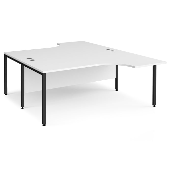 Maestro 25 back to back ergonomic desk with bench leg frame