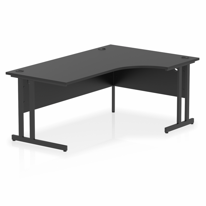 Impulse 1800mm Right Crescent Desk Cantilever Leg