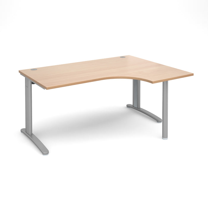 TR10 right hand ergonomic desk