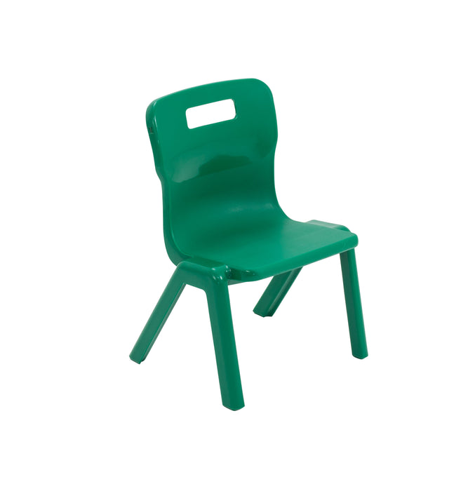 Titan One Piece Size 1 Chair Green  